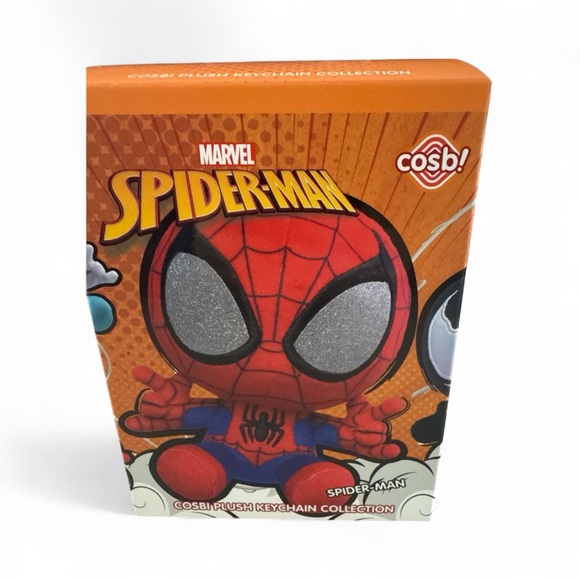 Marvel Spider-Man Cosbi Collectible in Red and Black - Picture 1 of 5